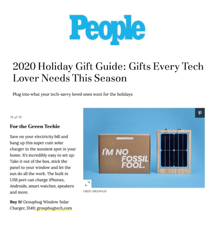 We're featured in People's Holiday Gift Guide