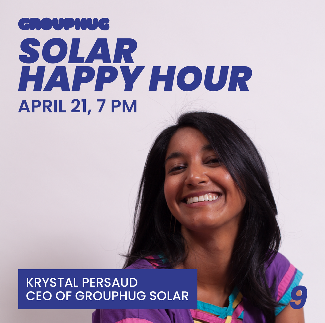 Solar Happy Hour With Founder Krystal Persaud